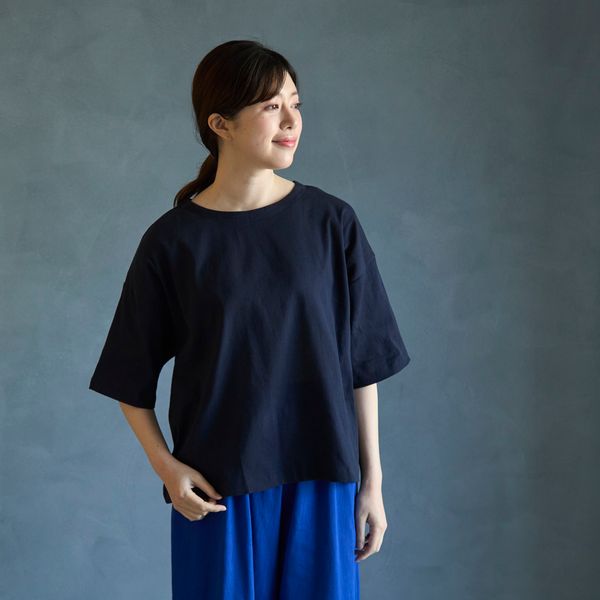 スタイルストアの高島ちぢみ リラックスウェア 5分袖プルオーバー