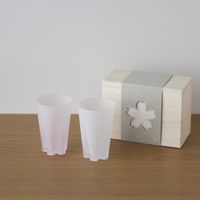 100 percent/SAKURASAKU 雪桜 Tumbler 紅白