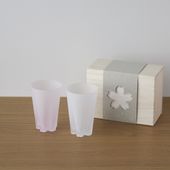 100 percent/SAKURASAKU 雪桜 Tumbler 紅白
