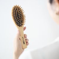 生の椿油ブラシ 大