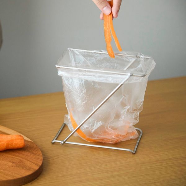 Three Snow 新越ワークス/パッと！ポリ袋ホルダー -使う時だけ広げ