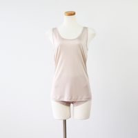 MALYNE SILK/正絹シルク100%インナー タンクトップ