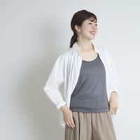 MALYNE SILK/正絹シルク100%インナー タンクトップ