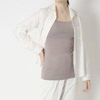 MALYNE SILK/シルク100%カップ付きキャミソール