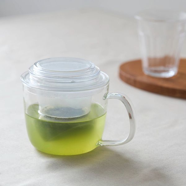 ヨシタ手工業デザイン室/耐熱ガラスティーポット -少量の茶葉で美味し