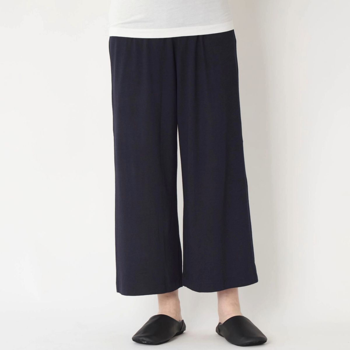 TAKEFU/ルームウェア さらりパンツ　ダークネイビー
