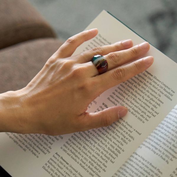 KISSO/DIROCCA ラウンドリング　カラフルサマー