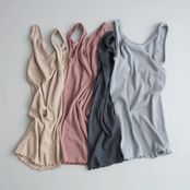 waffle haramaki/スフレワッフルタンクトップ