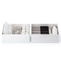 Like-it/タイディアップボックス 深型4点セット（フタ無し）