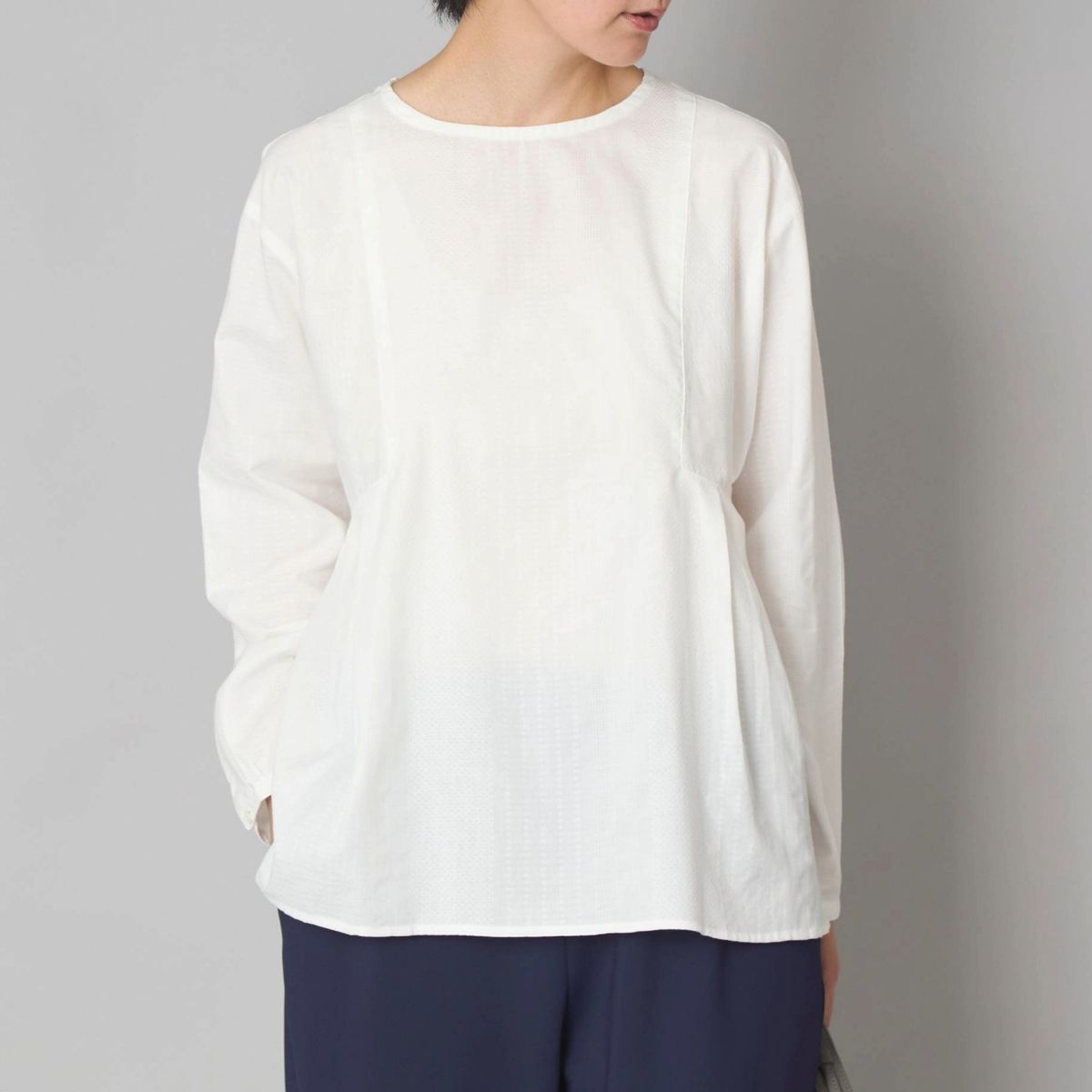 DOVERS/ドビーストライプ プルオーバー