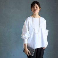 Kilka/着やせして見えるボリュームスリーブカットソー