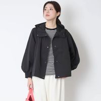 ubasoku/フード付きオープンファスナージャケット