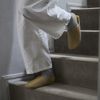 ABE HOME SHOES/脱げにくい綿麻のスリッパ