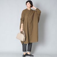 nachukara/ソフトローンバックギャザーワンピース