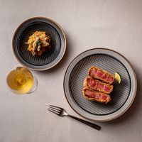 KIKIME/amime プレートS 黒酸化網