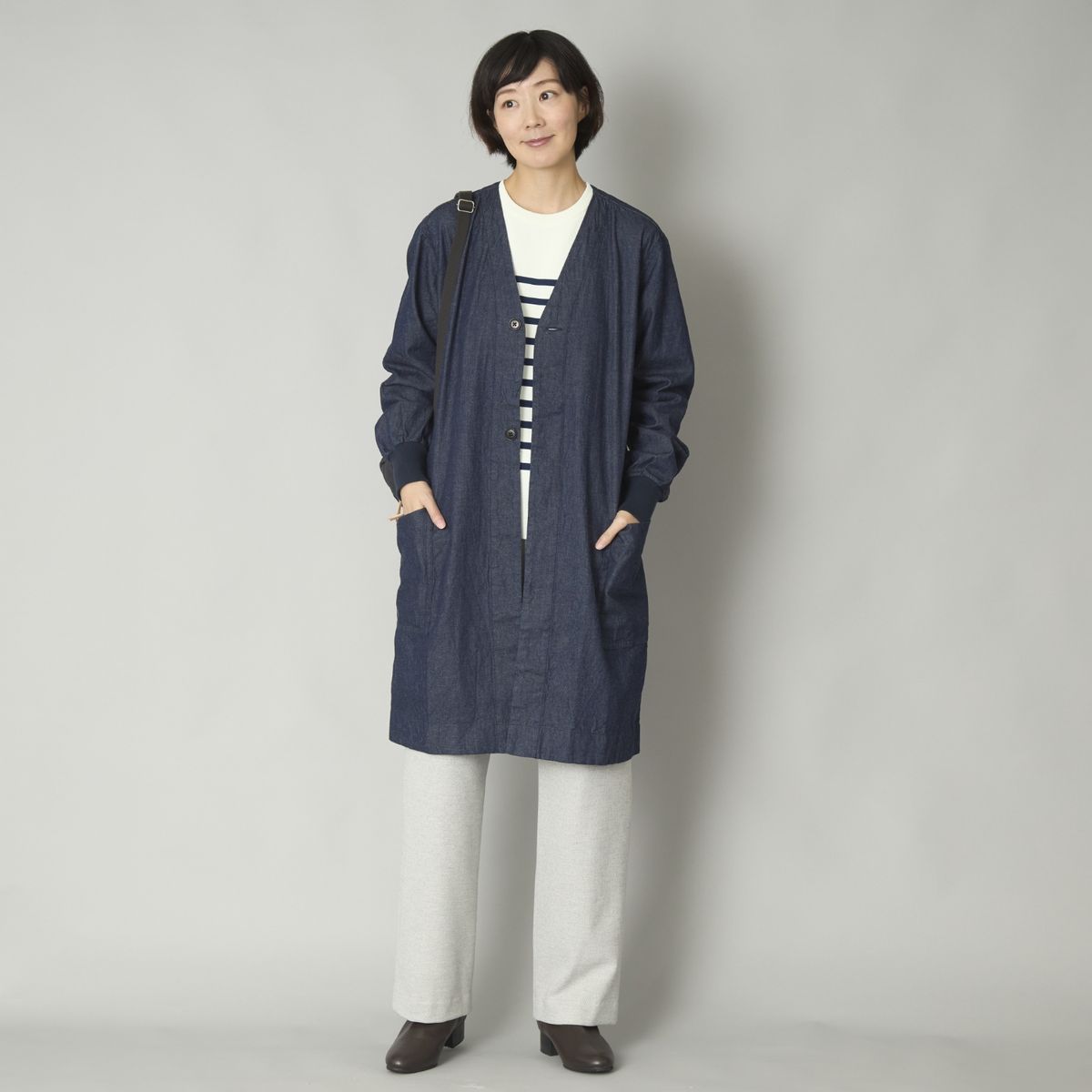 motone/ガウン デニム