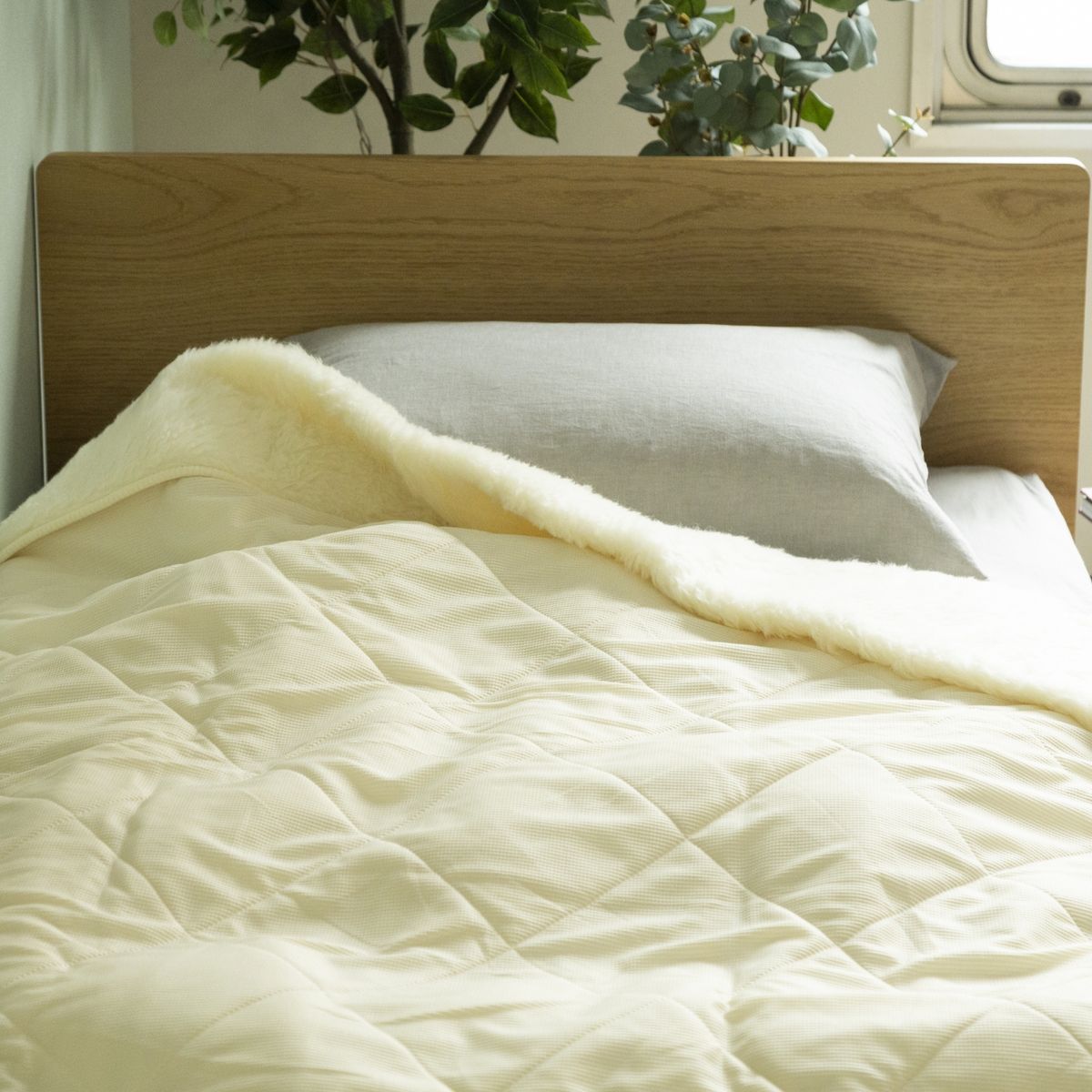 メリノン/ひつじ掛毛布  セミダブル