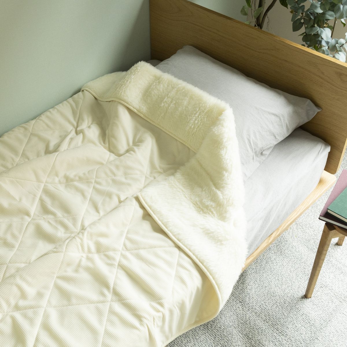 メリノン/ひつじ掛毛布  ダブル
