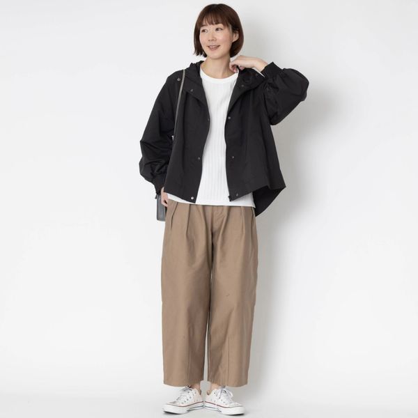 FILUM/インタックコクーンパンツ -通年穿ける中肉のコットン素材の