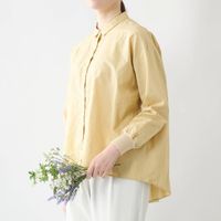 motone/コットンリネンベーシックシャツ