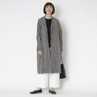 ubasoku/カウスピンタックアローコート チェック