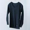 FOOTMARK BASEWEAR/ロングスリーブVネック