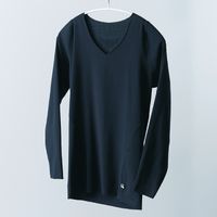 FOOTMARK BASEWEAR/ロングスリーブVネック