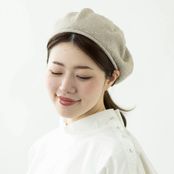 NAMIKI chapelière/コットンヤーンニットベレー帽