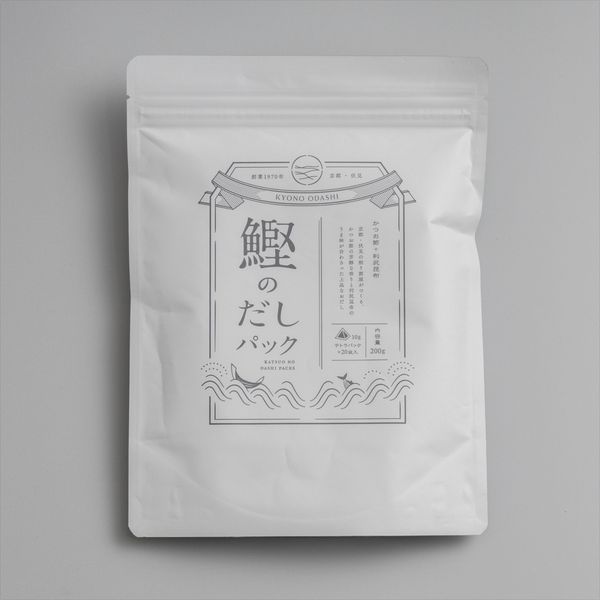 きょうのおだし/鰹のだしパック 大 -国産原料を使った、京都の削り節屋
