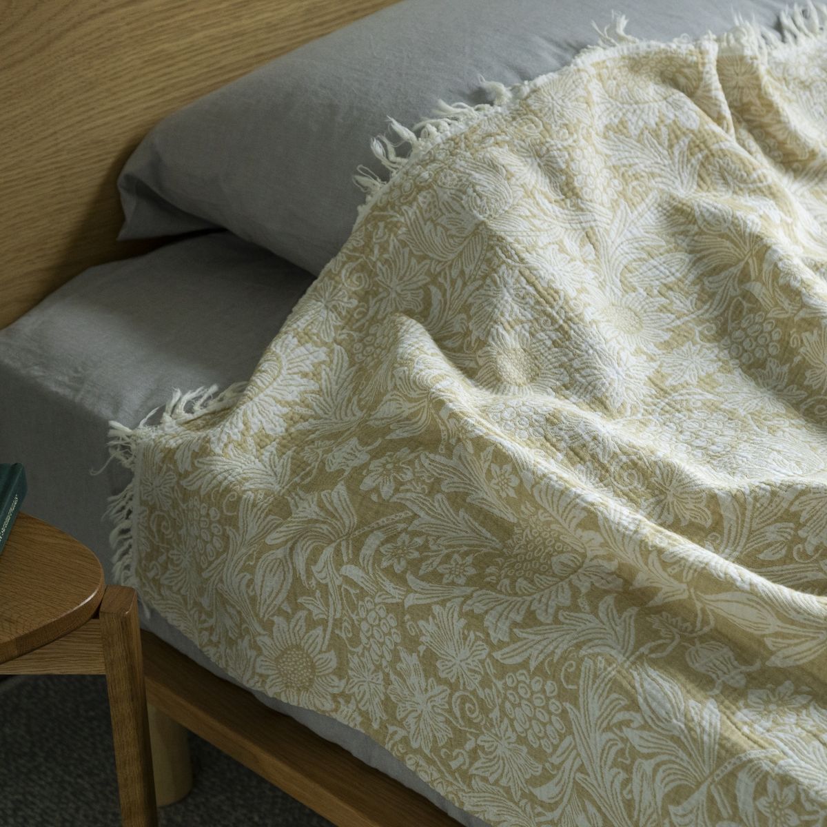 KLIPPAN/William Morris コットンスロー SUNFLOWER