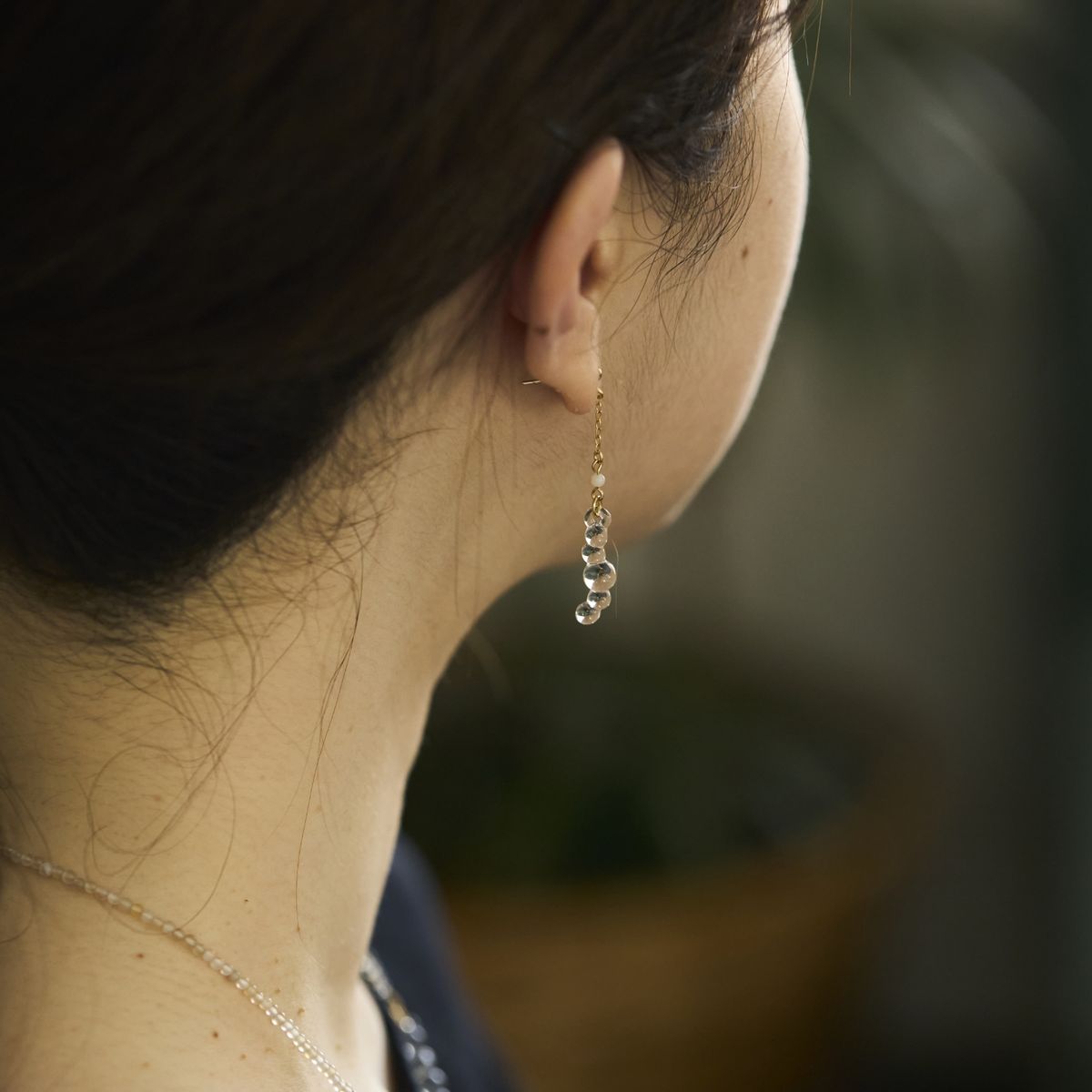 tane/渚 ピアス -軽量ガラスの涼し気なピアス - スタイルストア