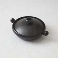 弥生陶園/丸土鍋（むしスノコ付き） 8号