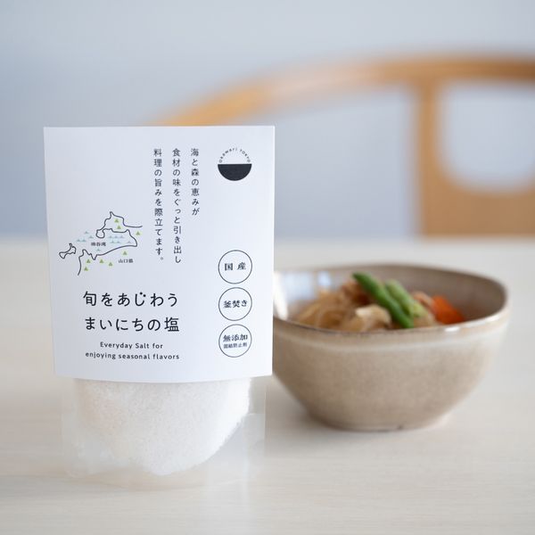 okawari TOKYO/旬をあじわうまいにちの塩 120g -素材の味が際立つ！海