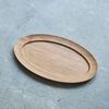 薗部産業/木製オーバルリムパン皿