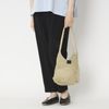 Swaraj/手編みのメタリックマクラメOVAL TOTE