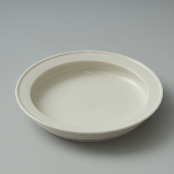 デザインモリコネクション/すくいやすいうつわ 19cm -最後まできれいに