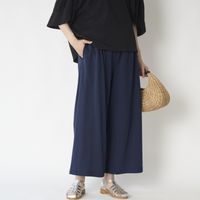 TUTIE./接触冷感天竺イージーパンツ