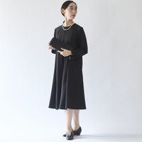 STELLA CIFFON/ウォッシャブルポリエステルのワンピース 低身長さん向け