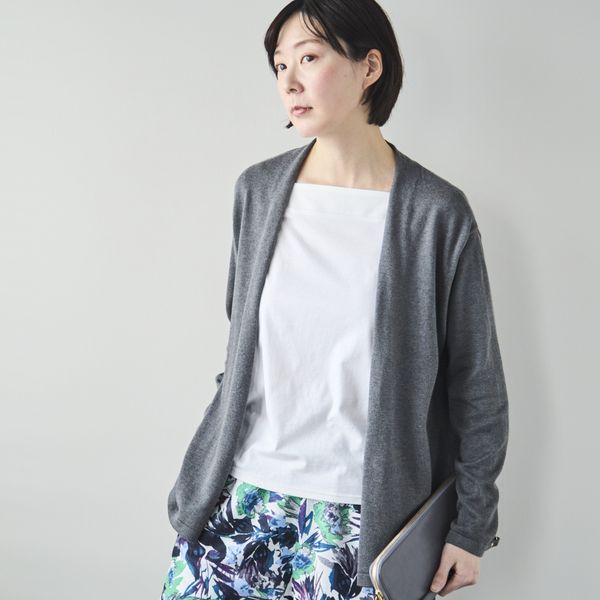 Kilka/オールシーズン羽織れるドレープカーディガン