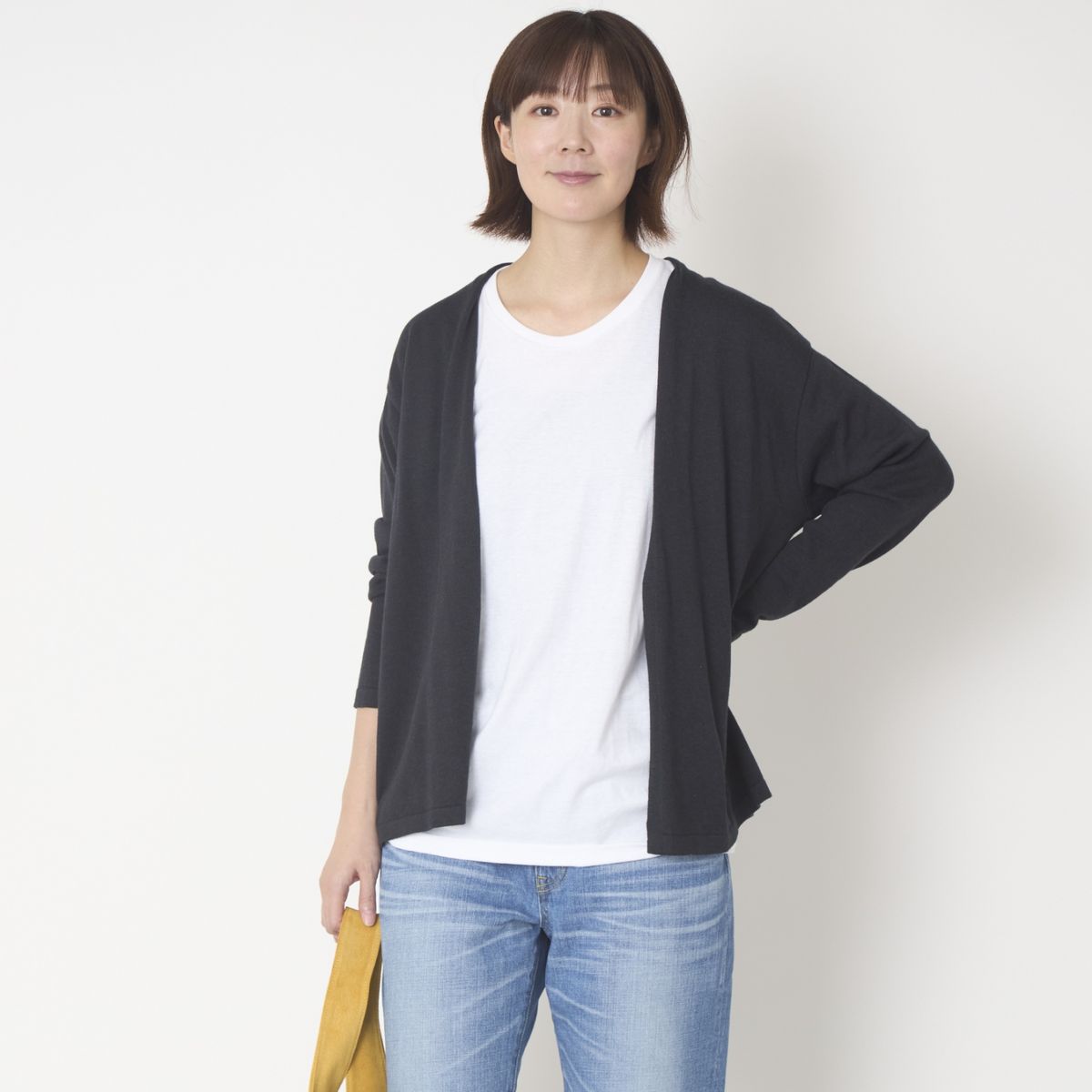 Kilka/オールシーズン羽織れるドレープカーディガン