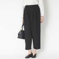 DOVERS/TRツイルウエストタックテーパードパンツ