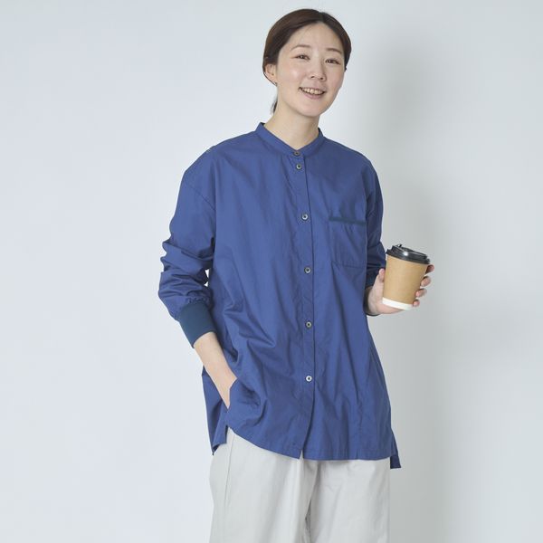 motone/ロングシャツ -作業しやすく、お手入れも簡単なのに素敵に