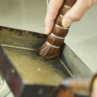 高田耕造商店/しゅろのやさしいたわし ささら 紐つき 中