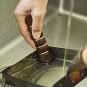 高田耕造商店/しゅろのやさしいたわし ささら 紐つき 大