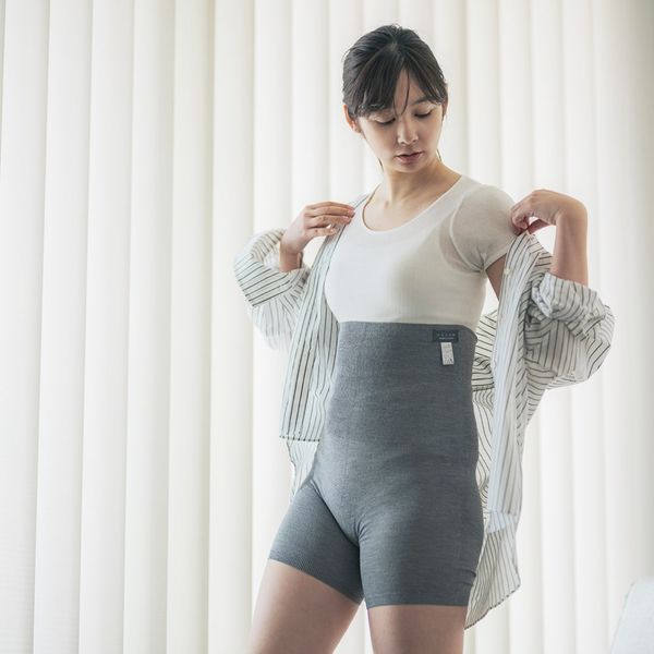 はらパン ショートタイプ✨はらまき付パンツ✨お腹まわりあったか！ シルクリッチはらぱん（腹巻パンツ）ショート｜くらしきぬ【公式】