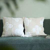 松林誠 菜花 クッションカバー 45×45cm