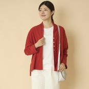 TANG./パイルショールカーディガン