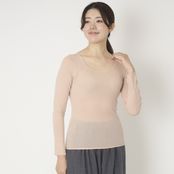 Kilka/なめらかで軽いスーピマコットン100%の長袖インナー