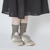 くらしきぬ/シルク&ウール パイル5本指靴下