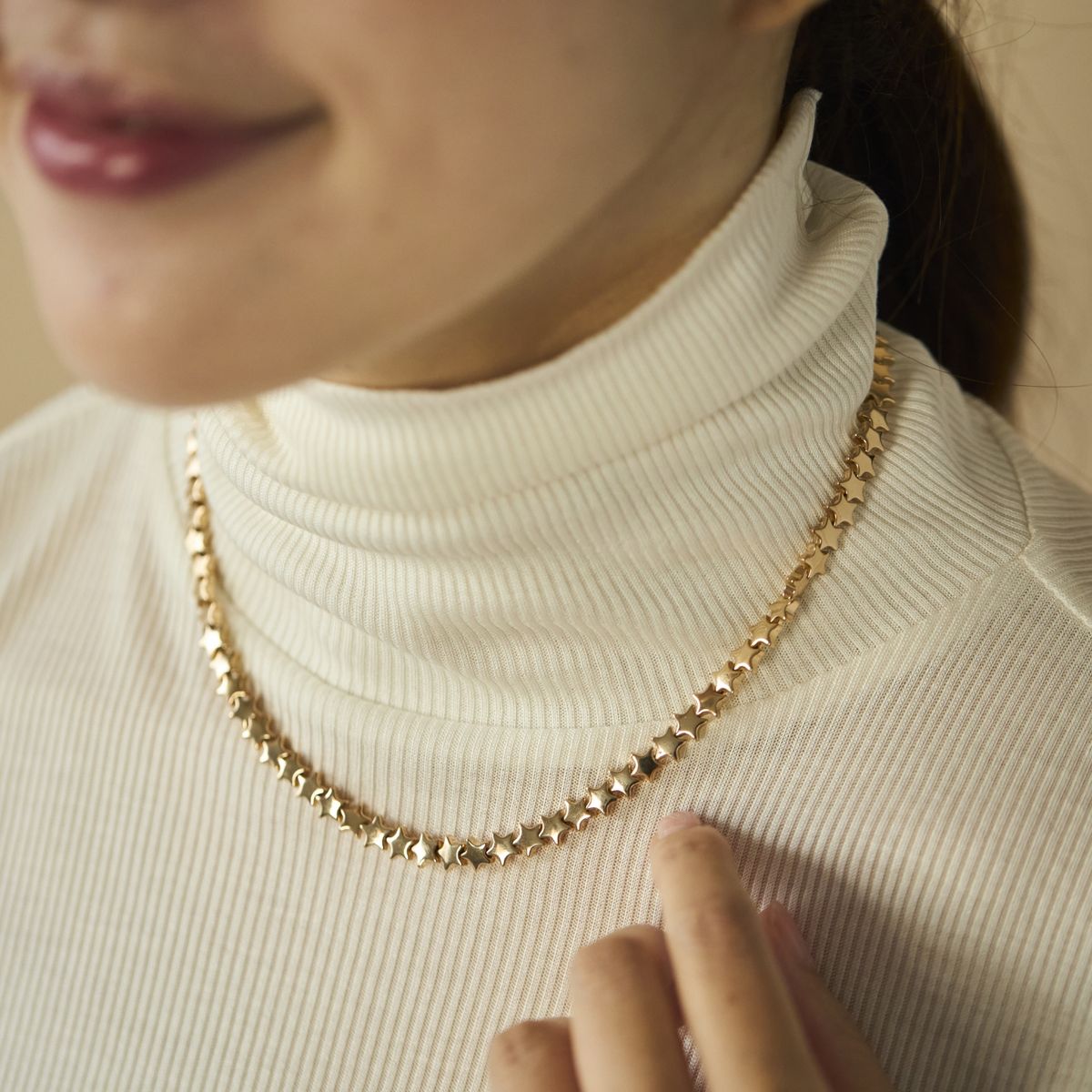 HERE DITAS/DITAS HEMATITE STAR NECKLACE